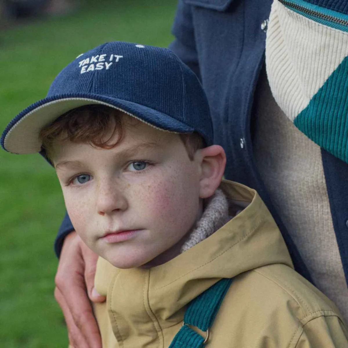 Casquette Velours Take it easy Bleu - Image 8