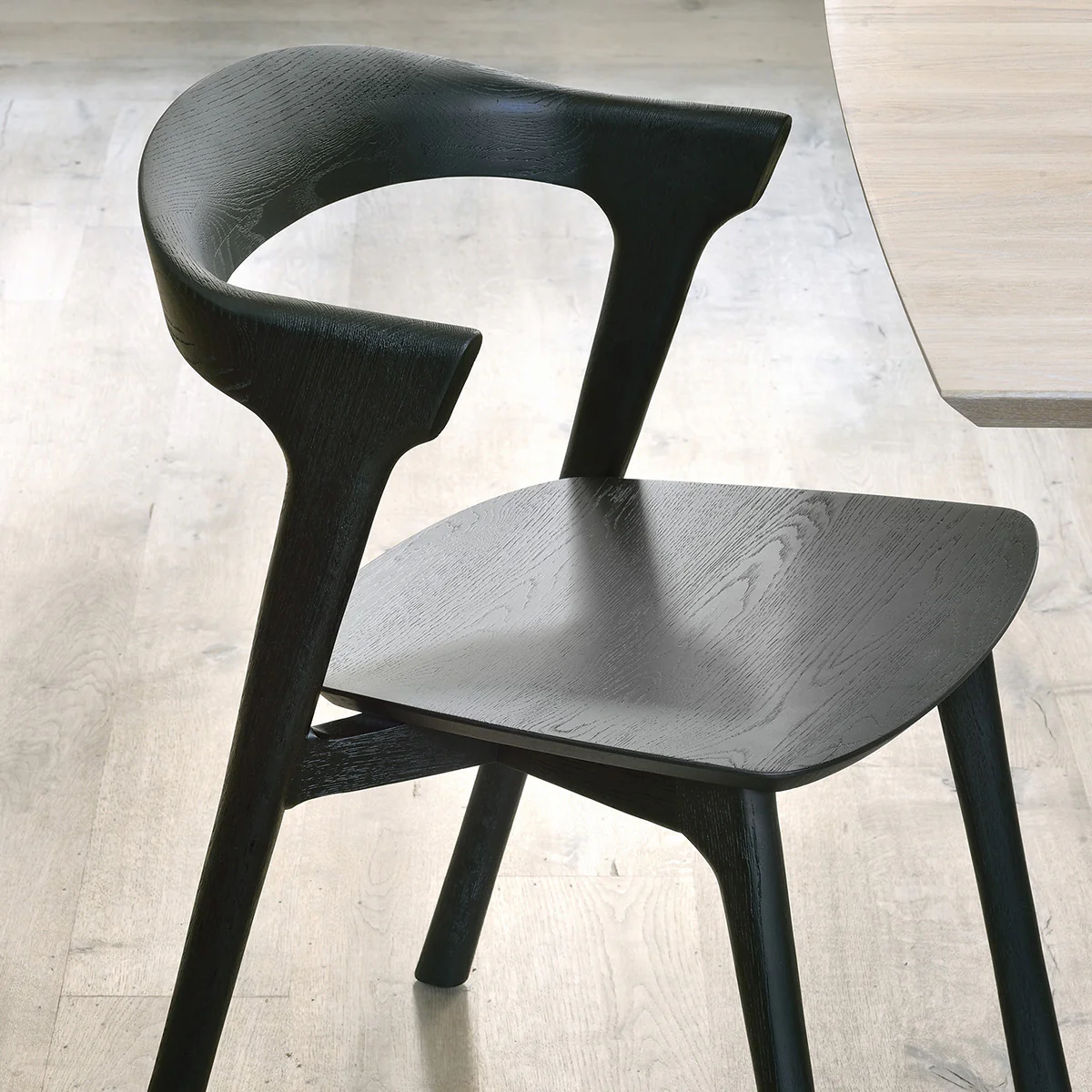 Chaise Bok en chêne noir - Image 3