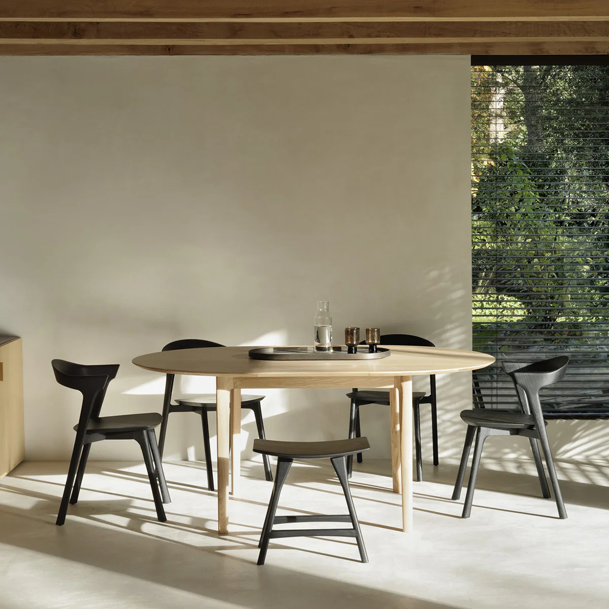 Chaise Bok en chêne noir - Image 5