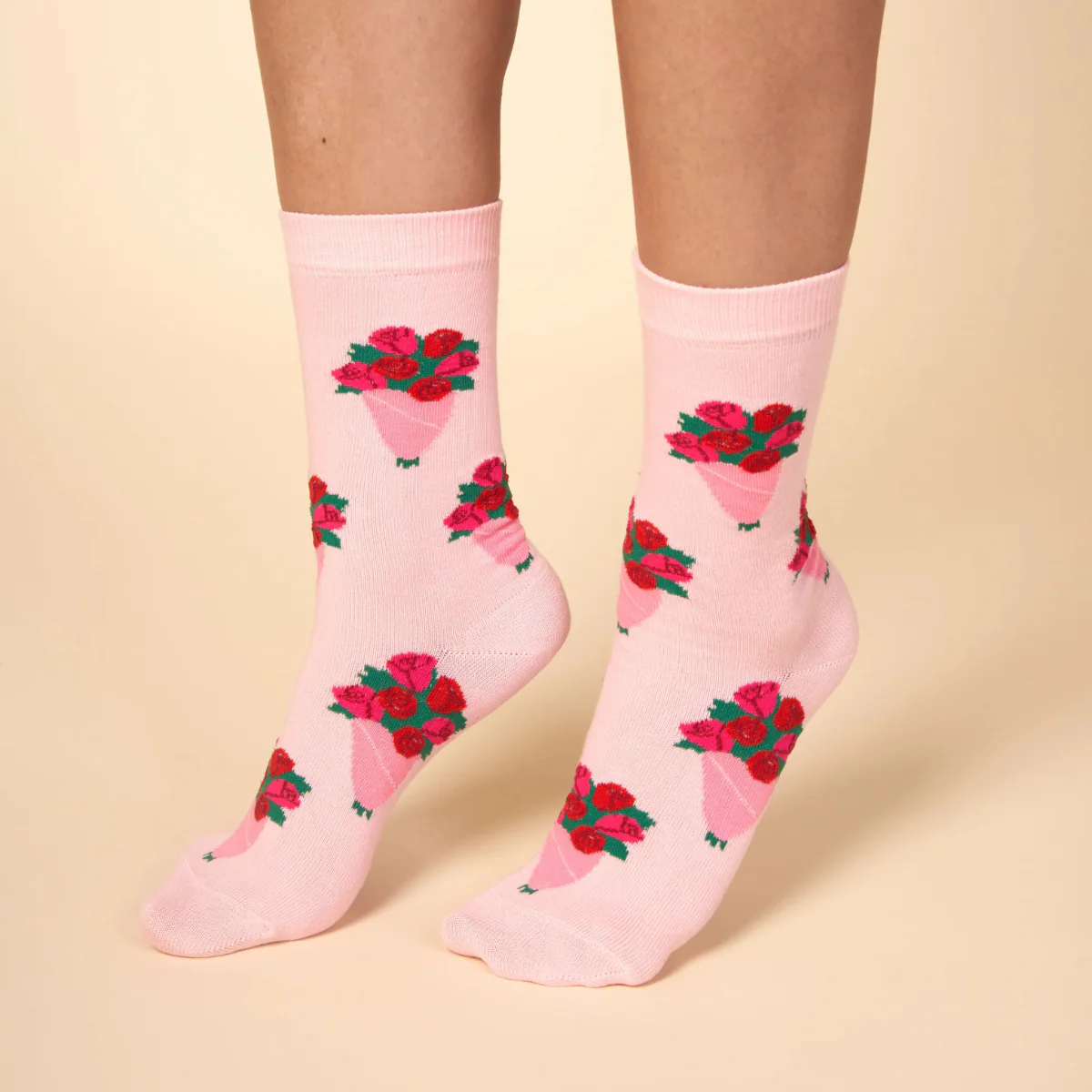 Chaussettes Bouquet de Roses - Image 2
