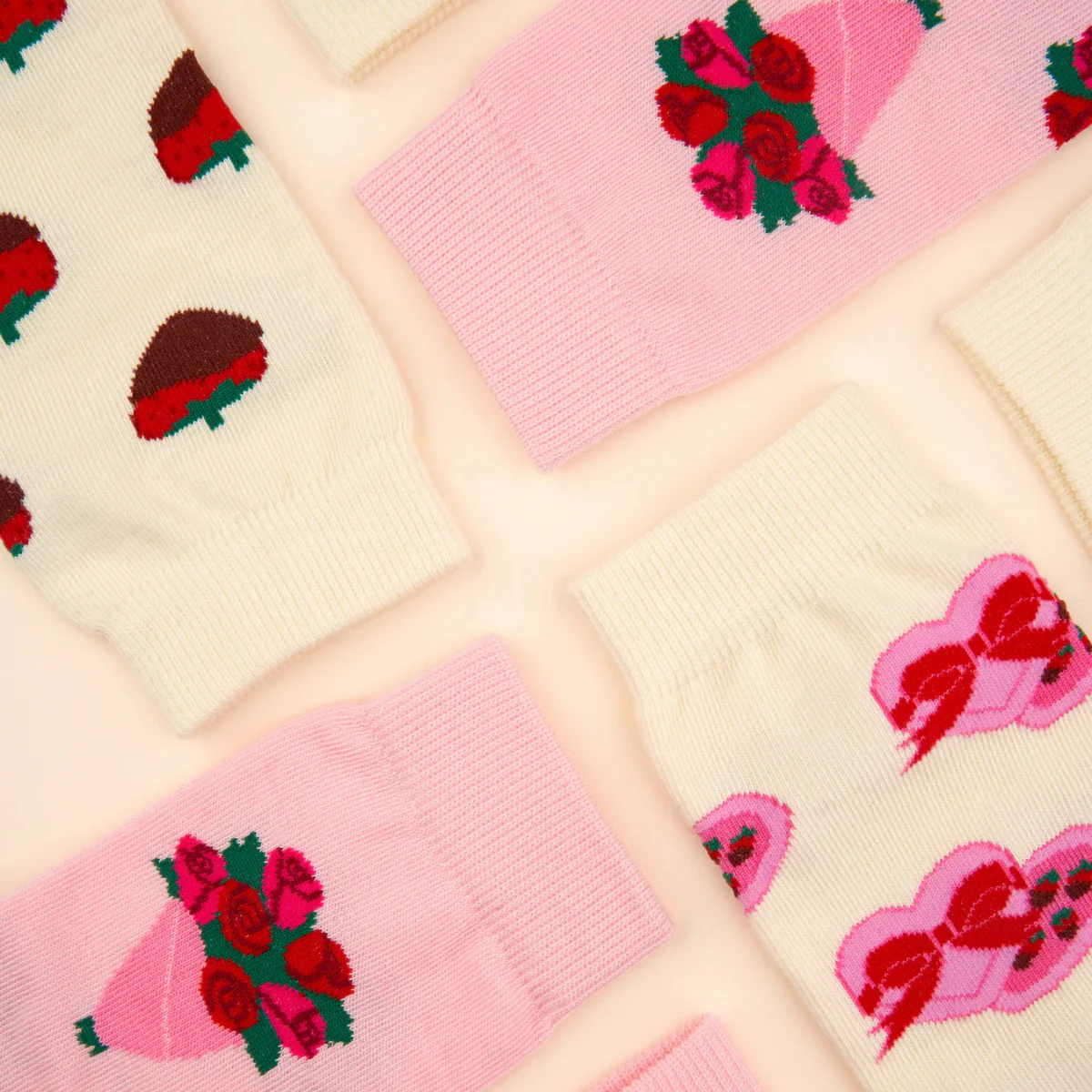 Chaussettes Bouquet de Roses - Image 5