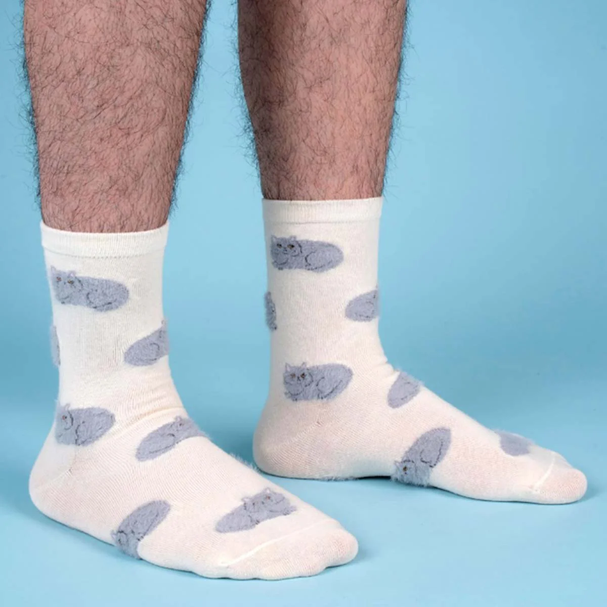 Chaussettes Chat Suzette - Blanc - Image 5