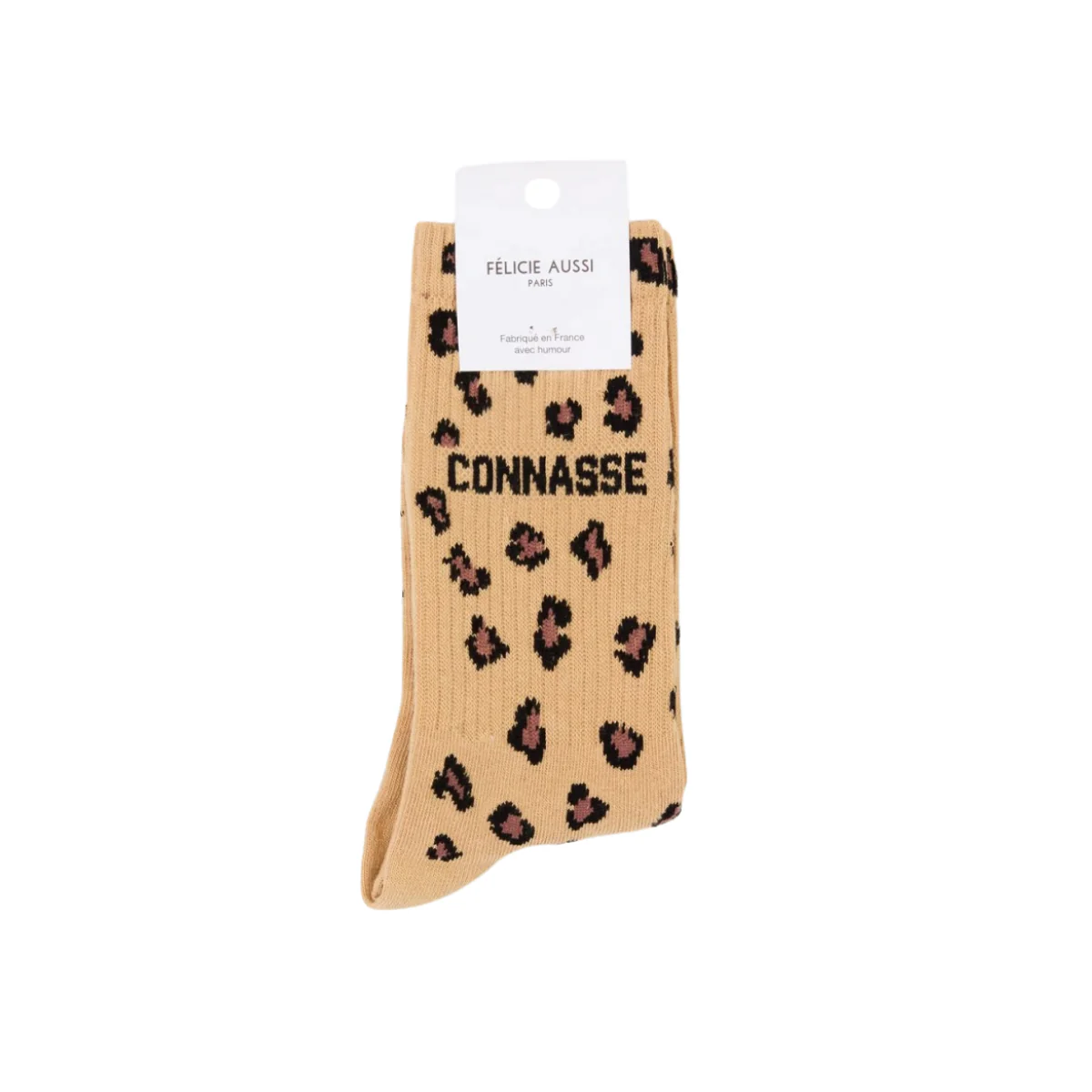 Chaussettes Connasse 36/40 - Léopard
