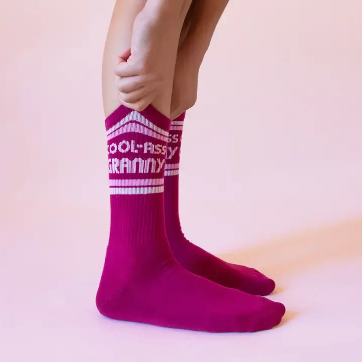 Chaussettes côtelées Cool Ass Granny - Image 3