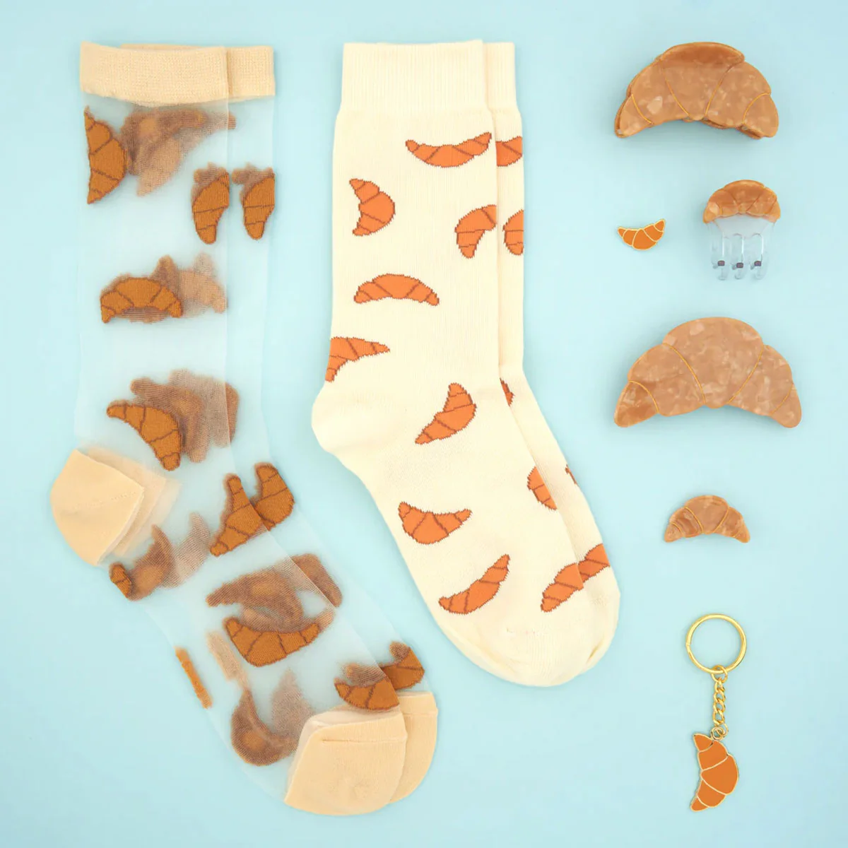 Chaussettes Croissant - Image 4