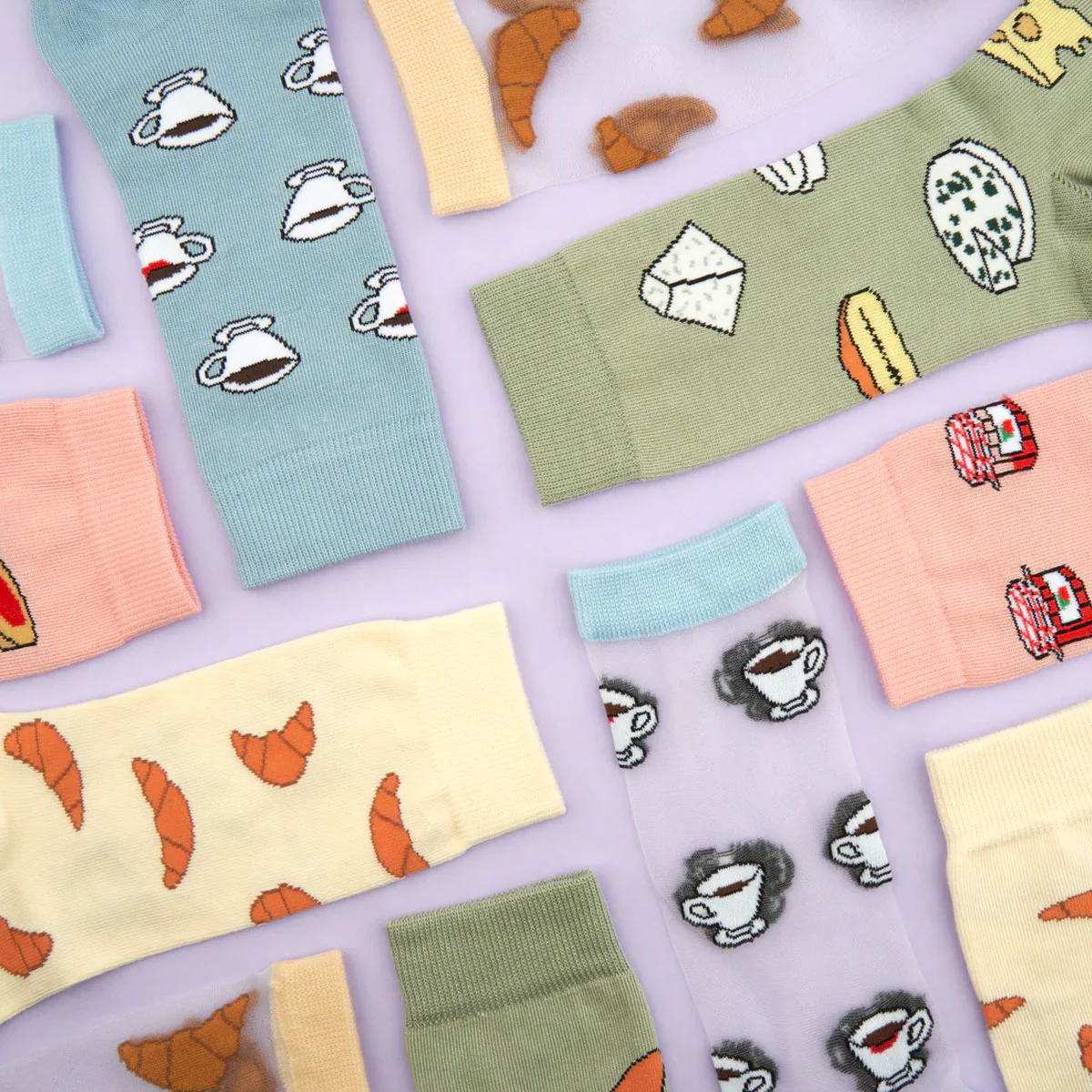 Chaussettes Croissant - Image 7
