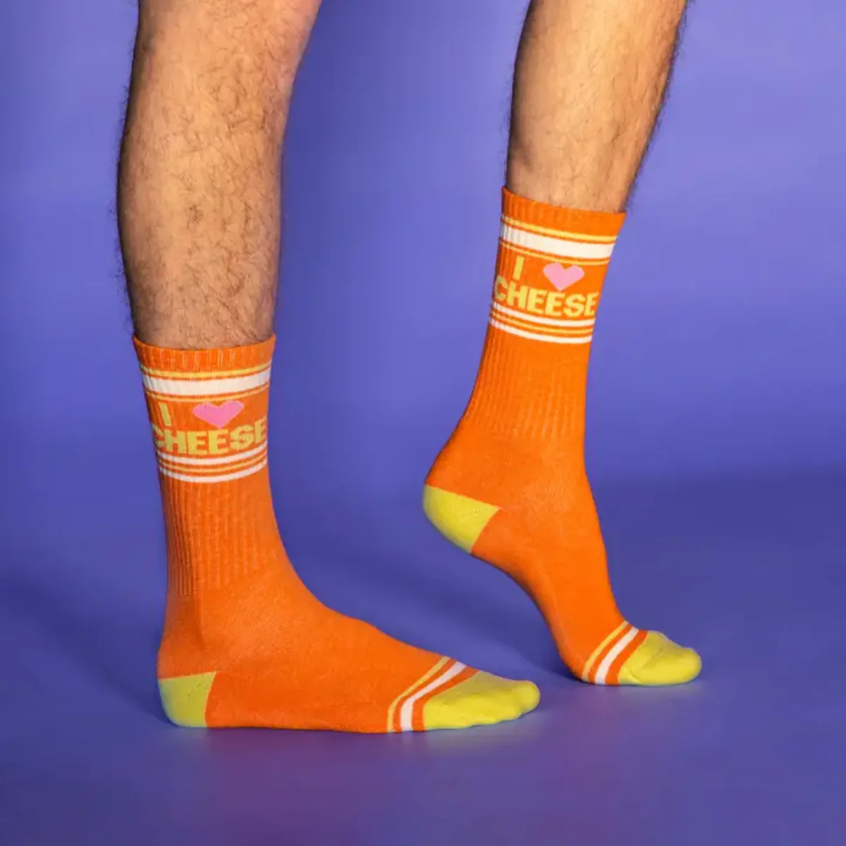 Chaussettes I Heart Cheese - Image 4
