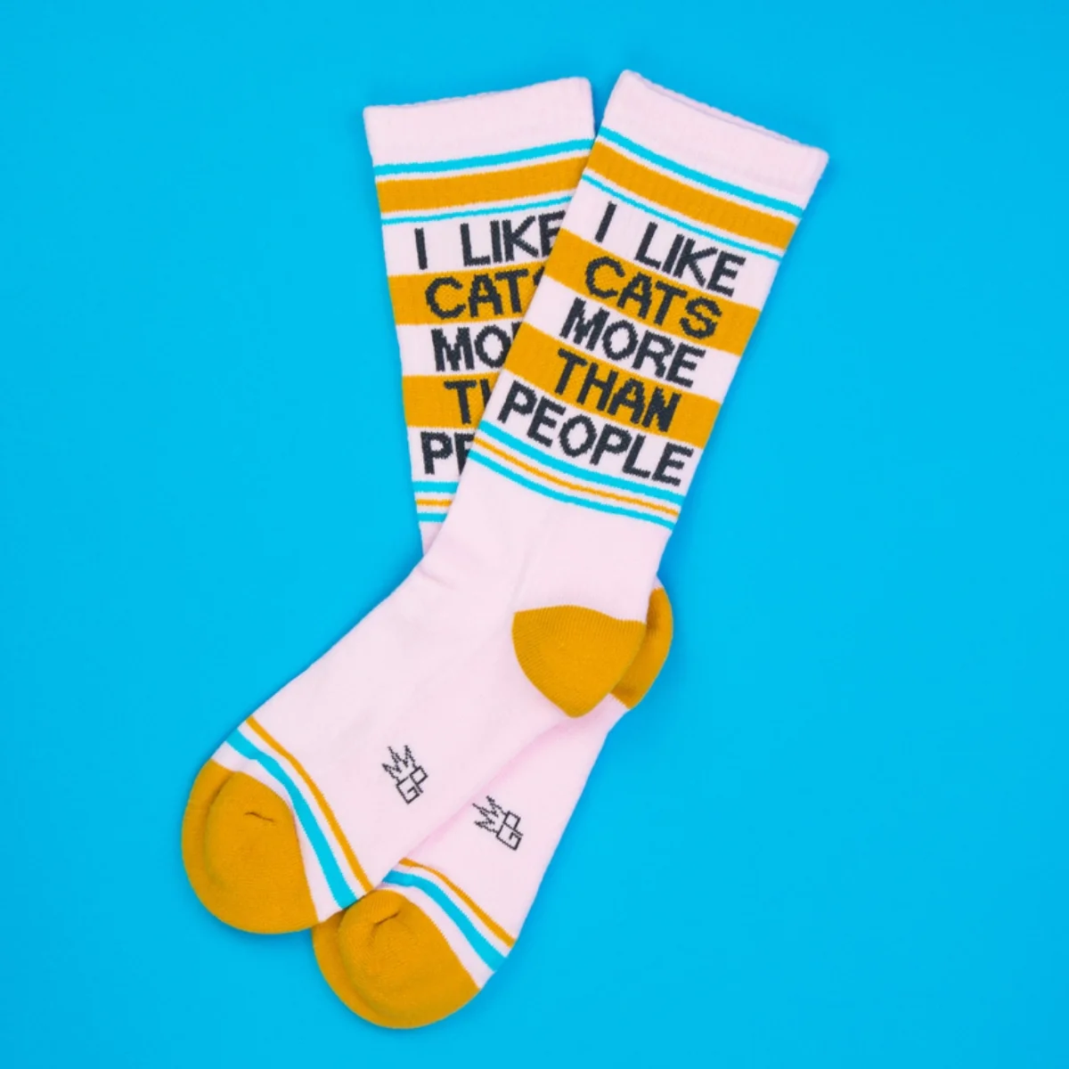 Chaussettes I Like Cats More Than People - Image 2