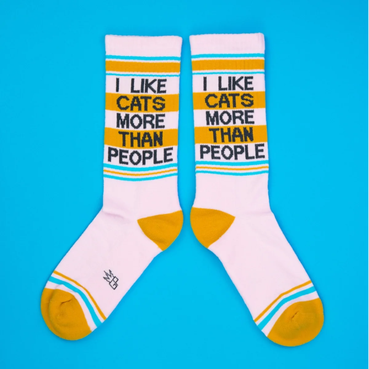 Chaussettes I Like Cats More Than People - Image 5