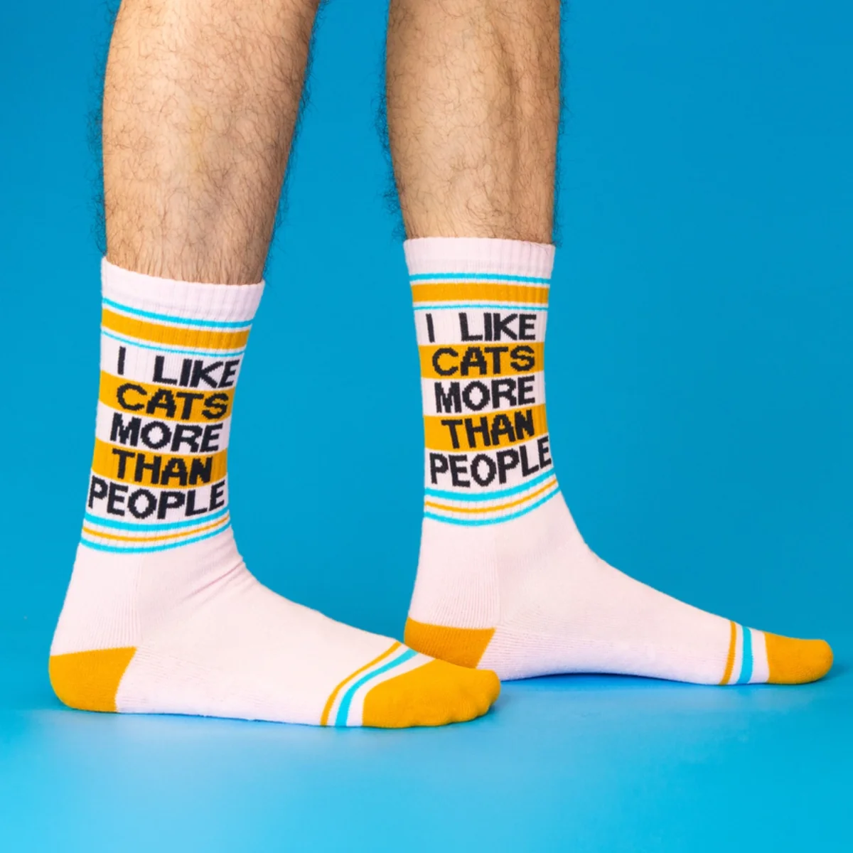 Chaussettes I Like Cats More Than People - Image 7