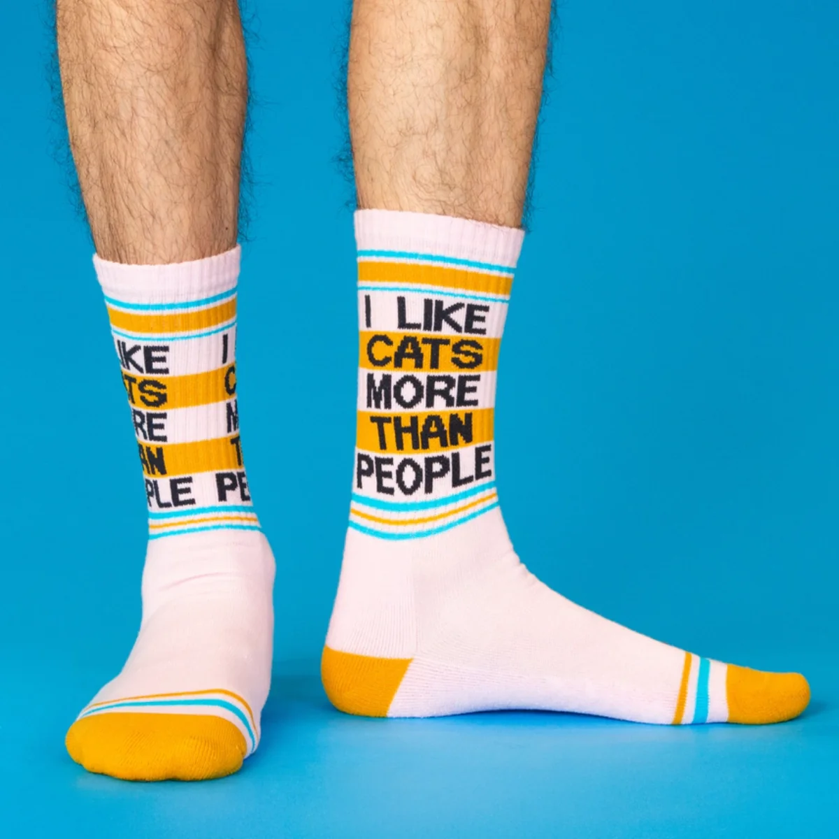 Chaussettes I Like Cats More Than People - Image 8