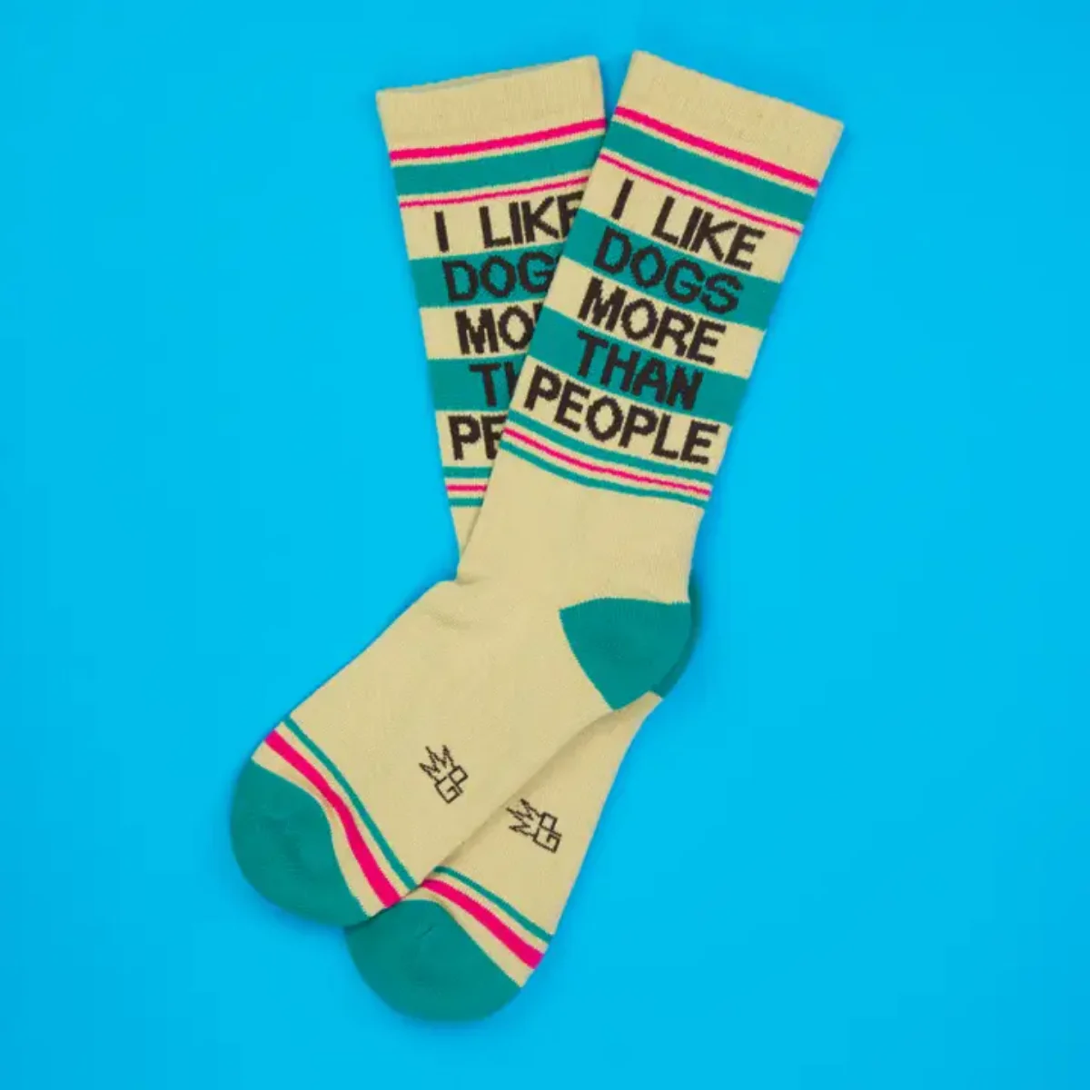 Chaussettes I like Dogs More Than People - Image 2