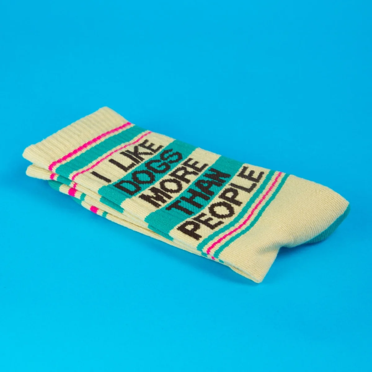 Chaussettes I like Dogs More Than People - Image 7