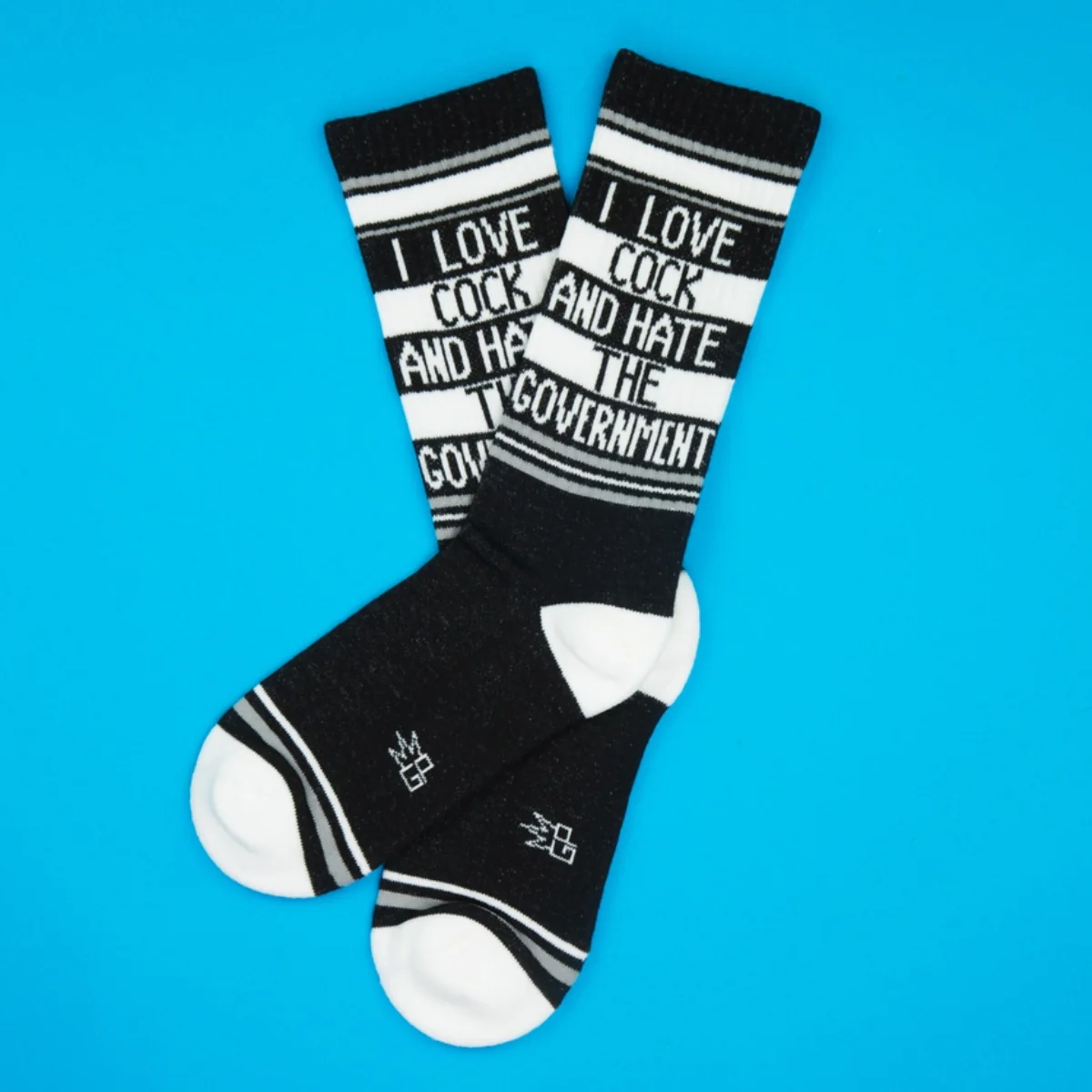 Chaussettes I Love Cock And I Hate The Government - Image 2