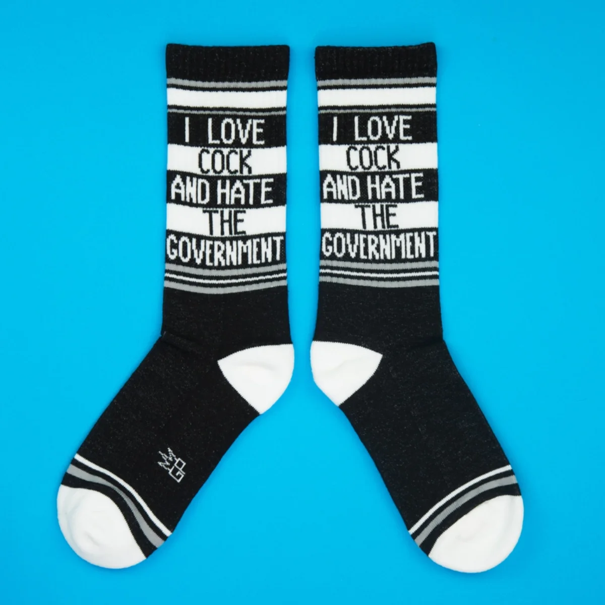 Chaussettes I Love Cock And I Hate The Government - Image 4