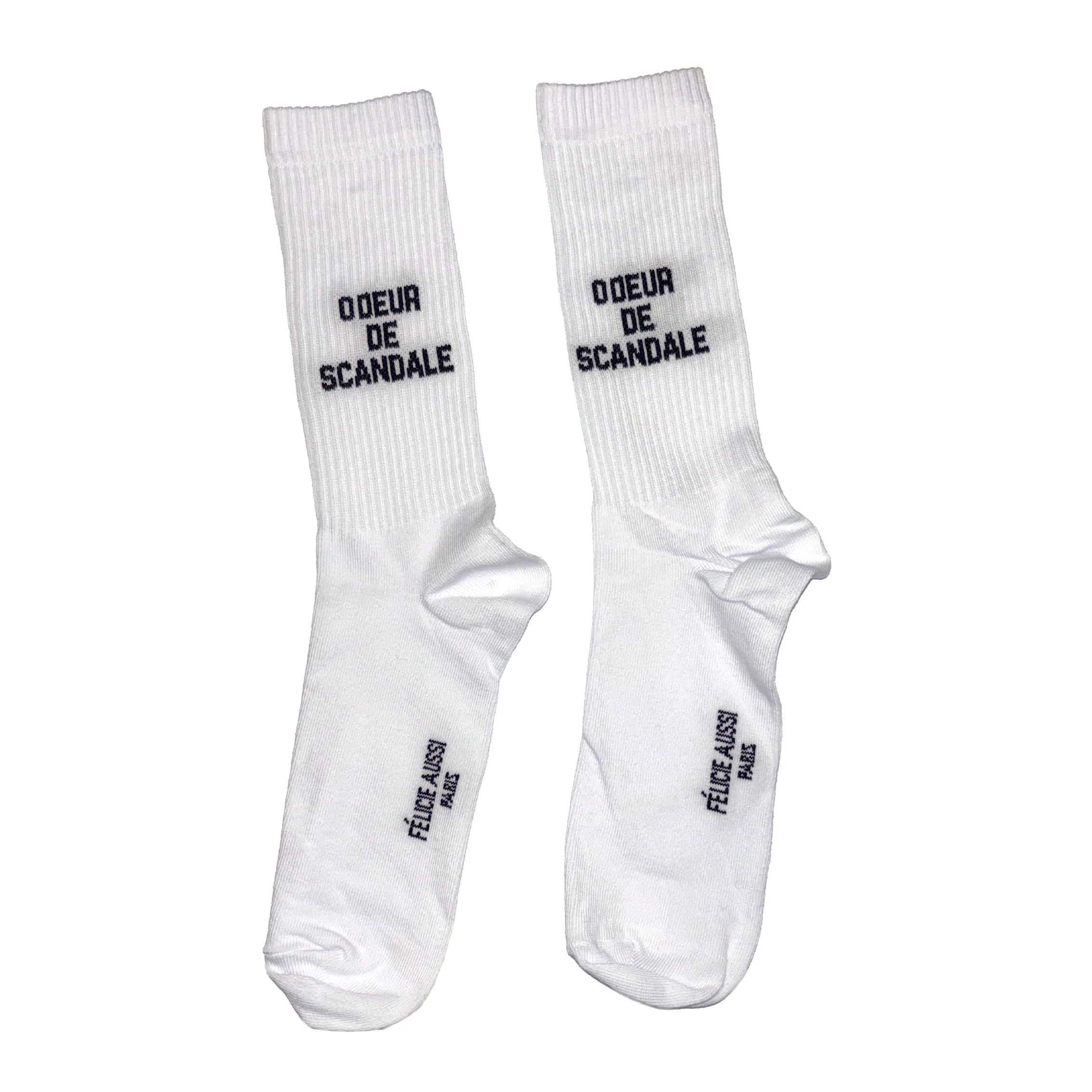 Chaussettes Odeur de scandale - 40/45 - Blanc - Image 2