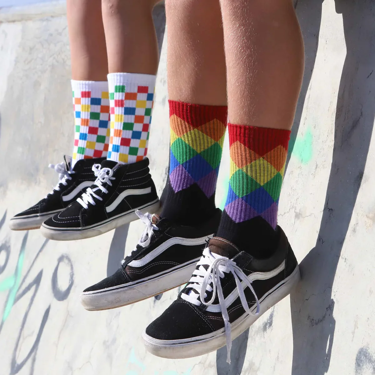 Chaussettes Old School Colors - Image 3