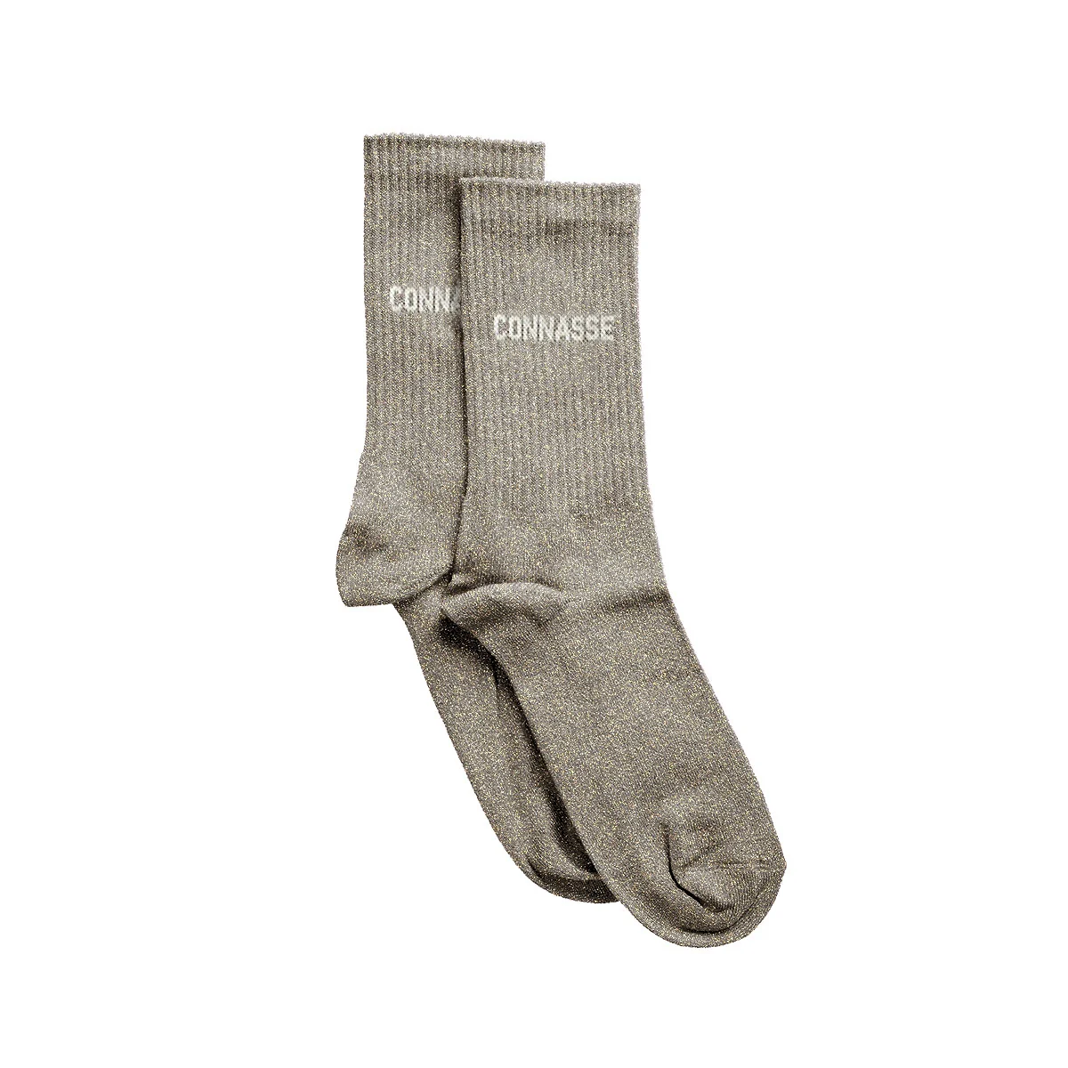 Chaussettes Paillettes Connasse 36/40 - Gris - Image 3