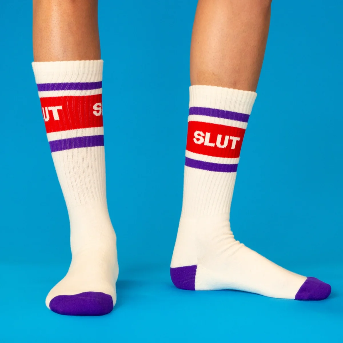 Chaussettes Slut Gym montantes - Image 3