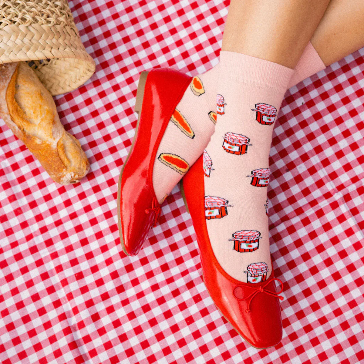 Chaussettes Dépareillées Tartine & Confiture - Image 2