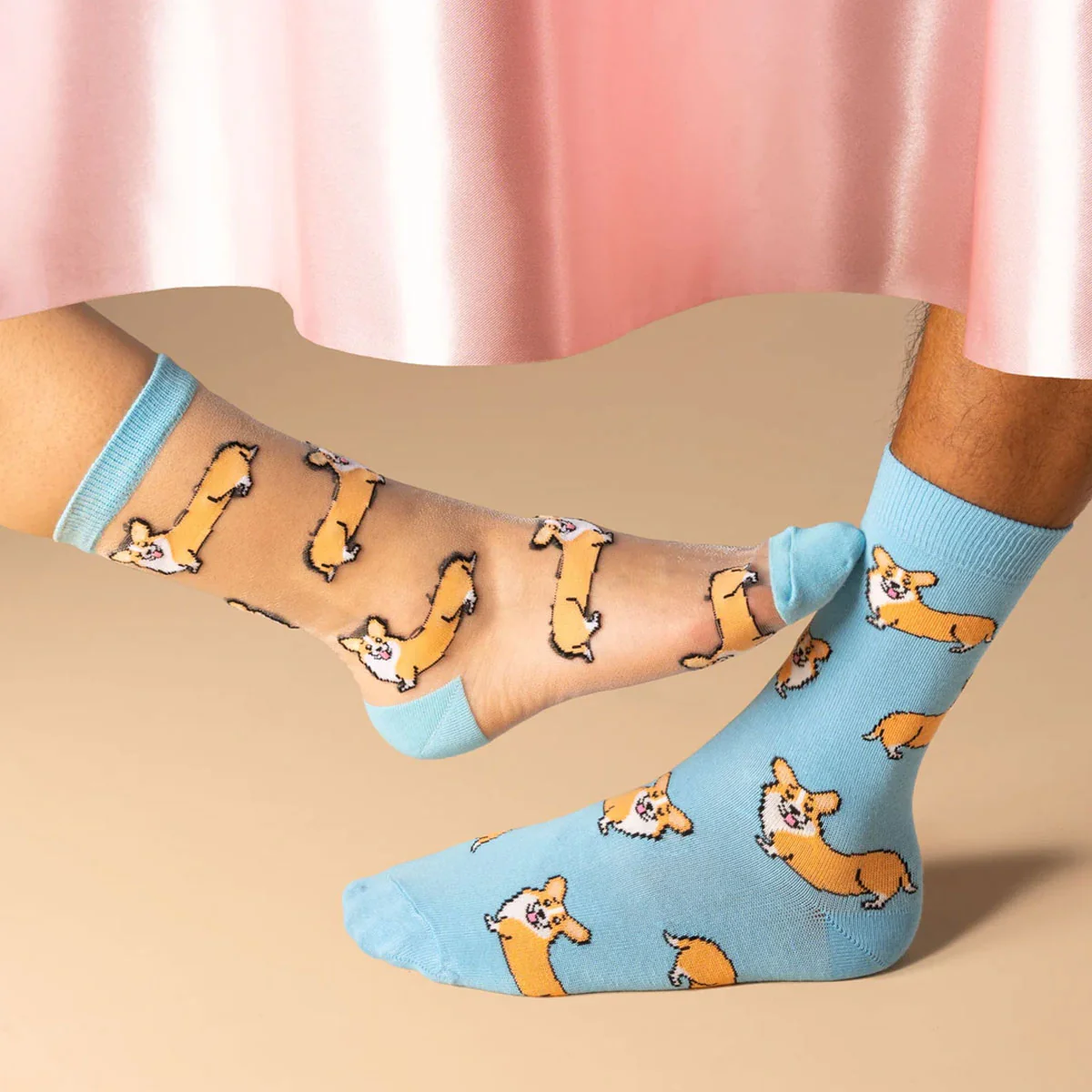 Chaussettes Transparentes - Corgi - Image 2