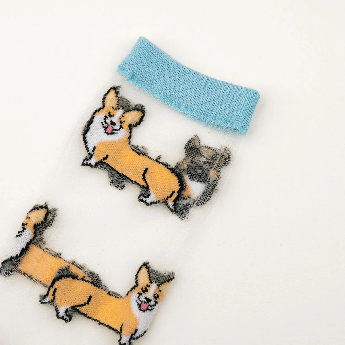 Chaussettes Transparentes - Corgi - Image 5