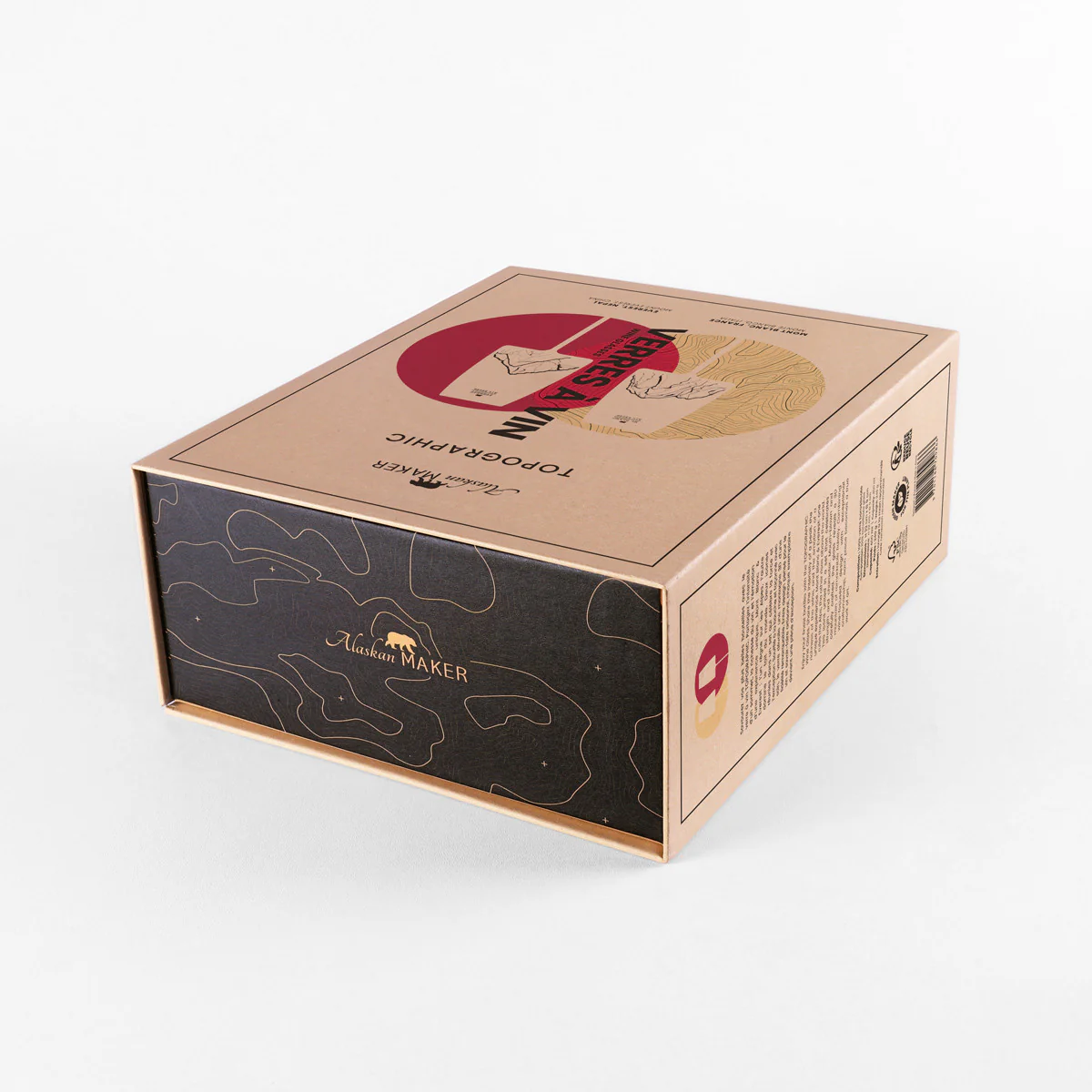 Coffret 2 Verres à vin topographic Mont Blanc & Everest - Image 5