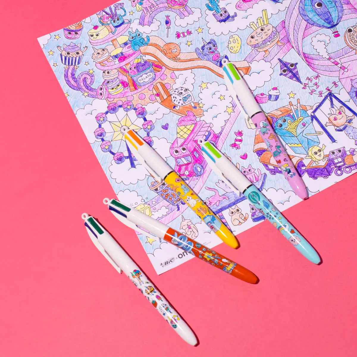 Coffret 5 Stylos Kawaii - Image 3