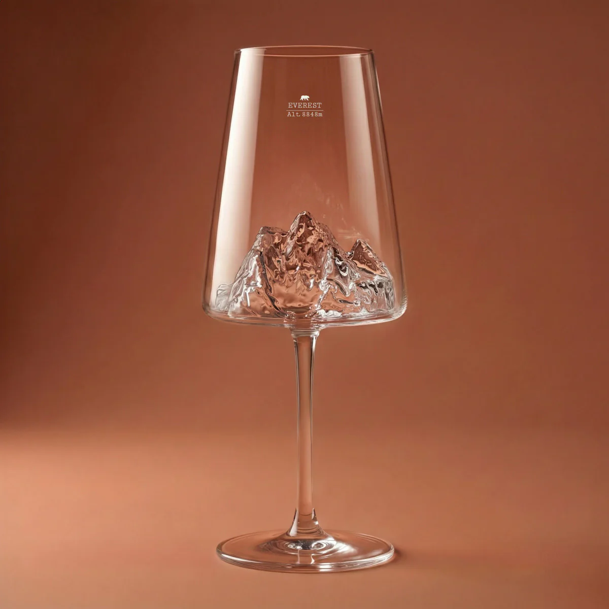 Coffret Verre à vin topographic Everest - Image 3