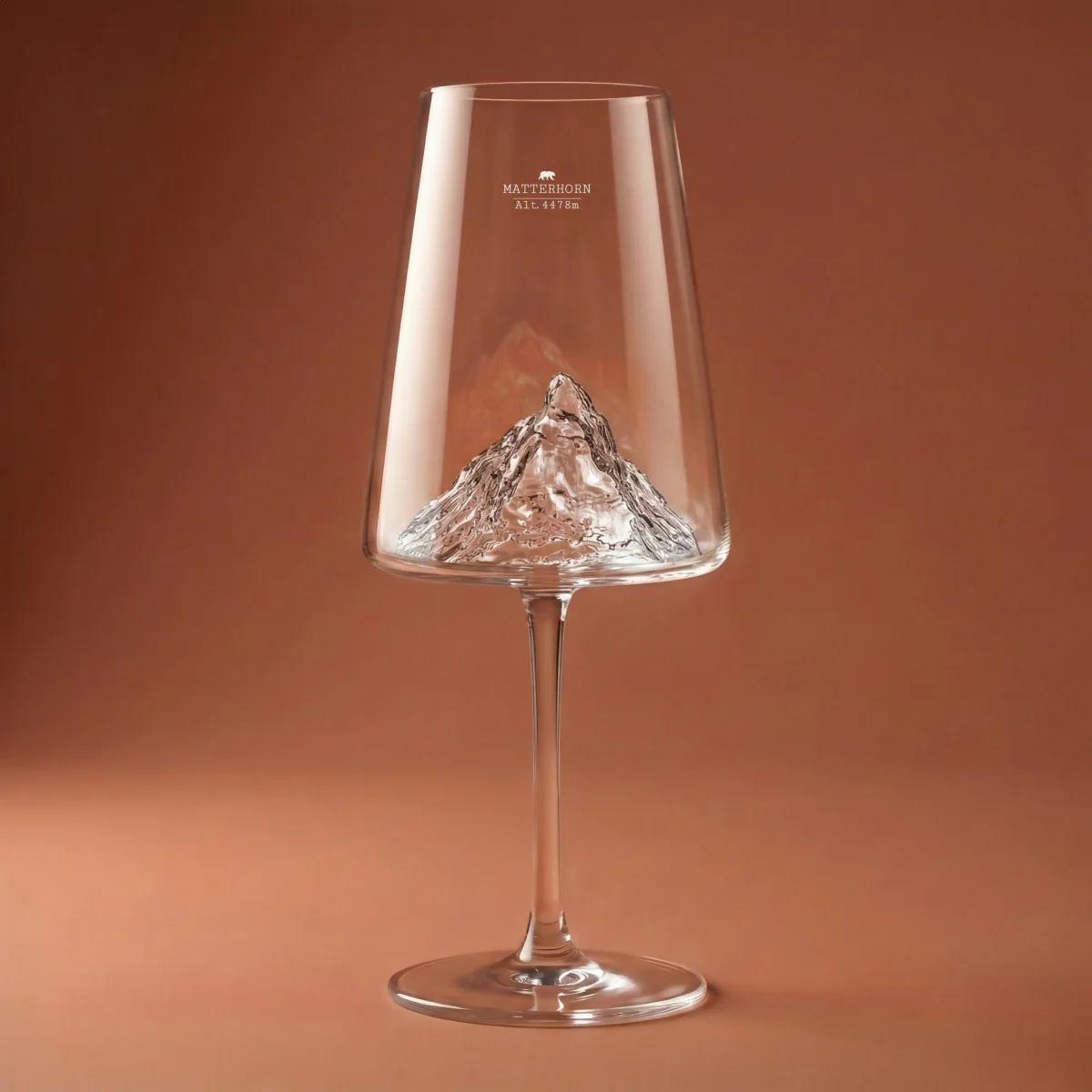 Coffret Verre à vin topographic Matterhorn - Image 3