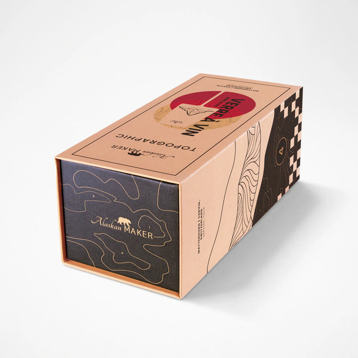 Coffret Verre à vin topographic Matterhorn - Image 5