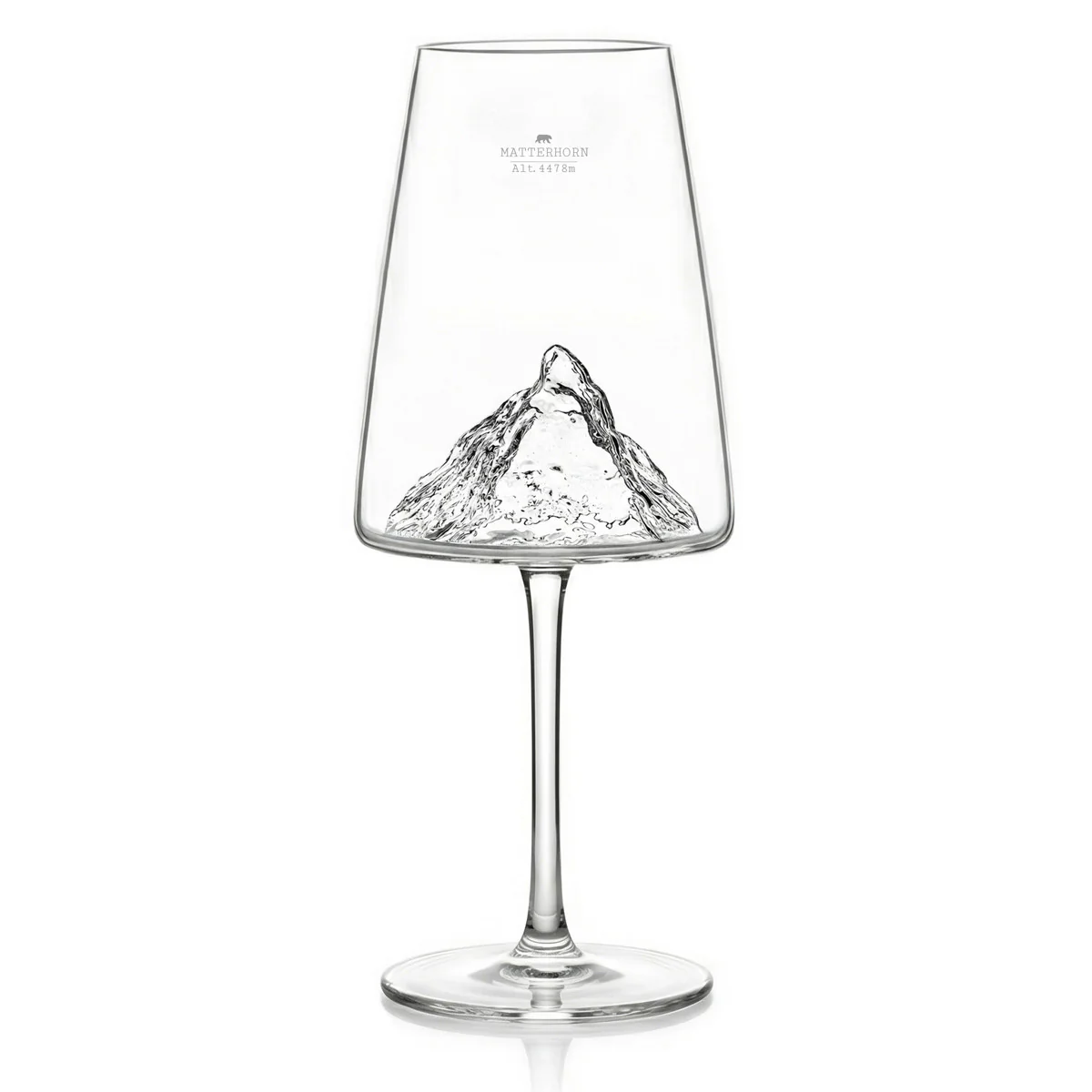Coffret Verre à vin topographic Matterhorn - Image 6