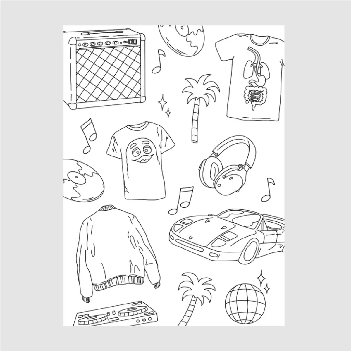 Coloriage - French Touch - Image 2