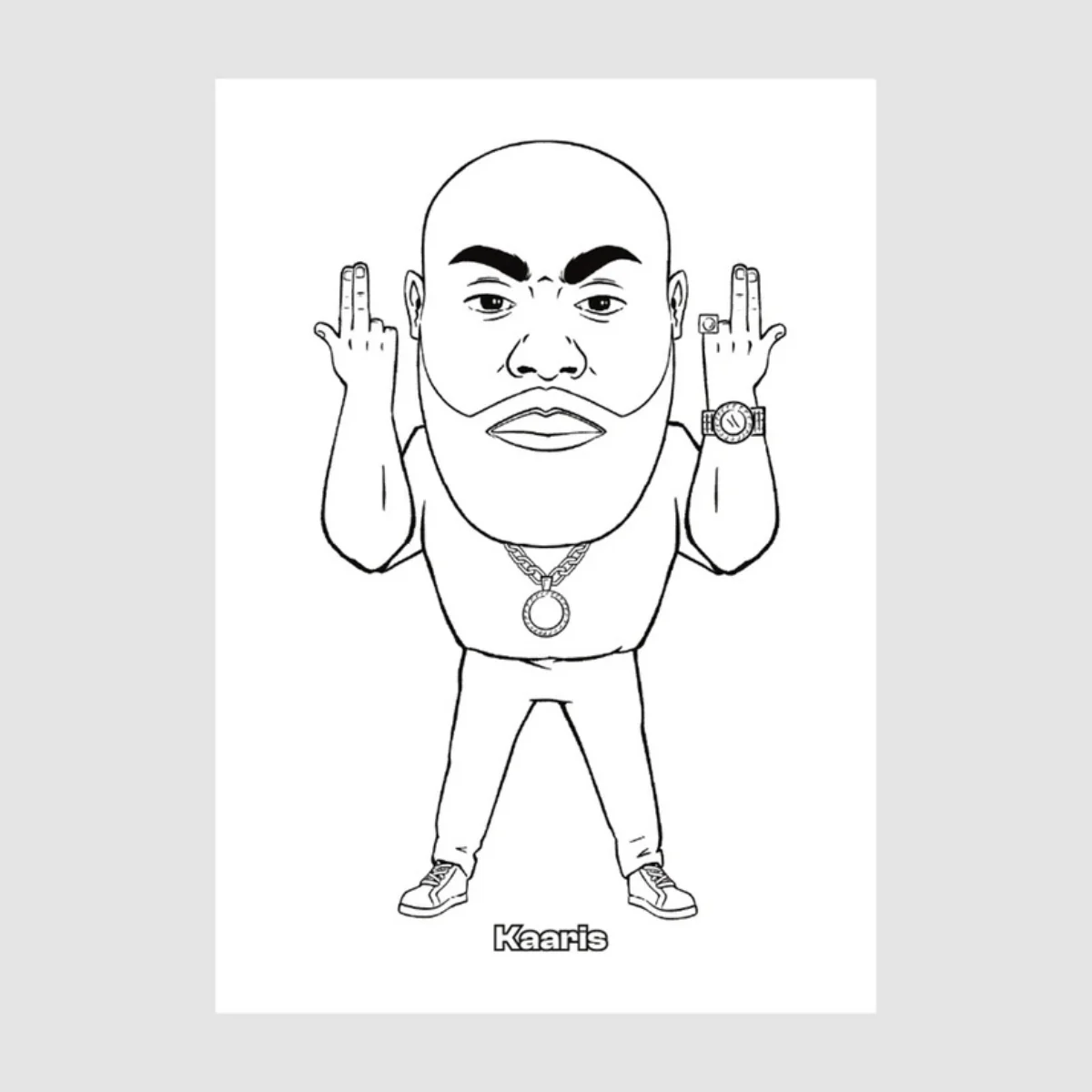 Coloriage - Rap 93 - Image 4