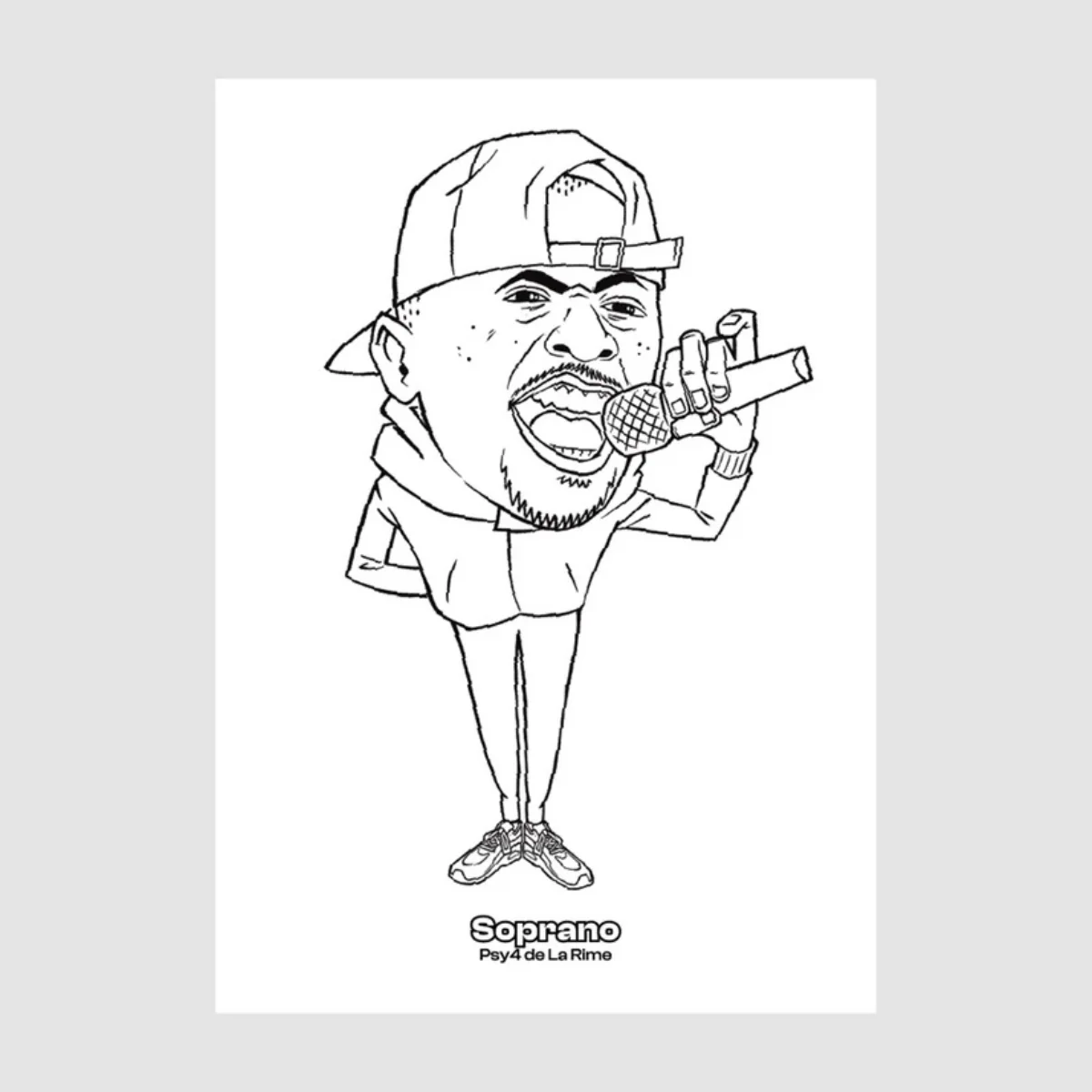 Coloriage - Rap Marseille - Image 4