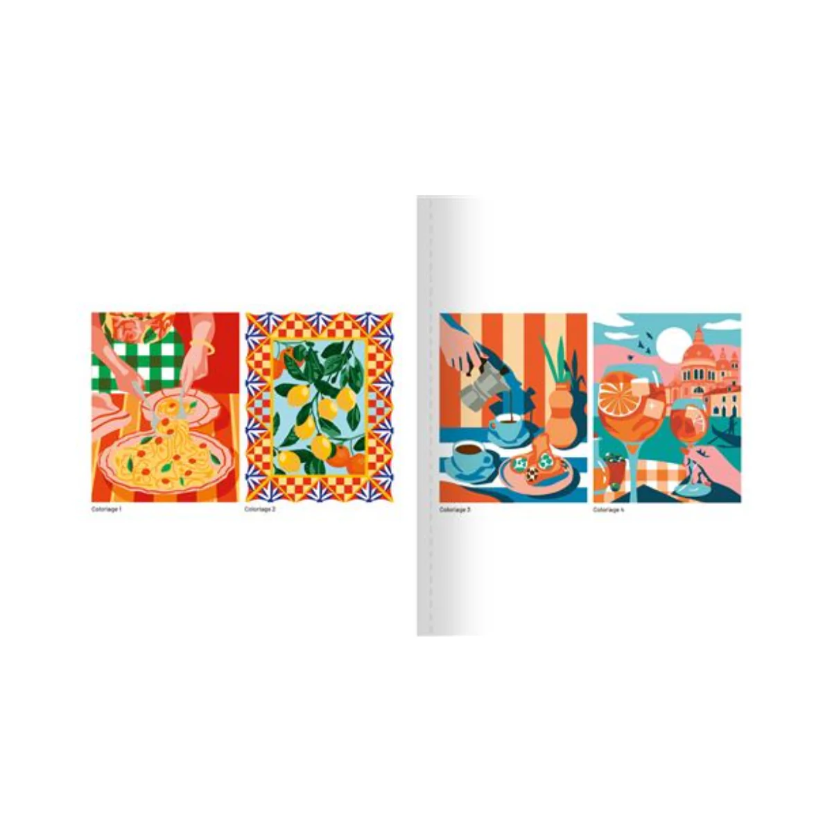Coloriages au numéro - Bella Italia - Image 4