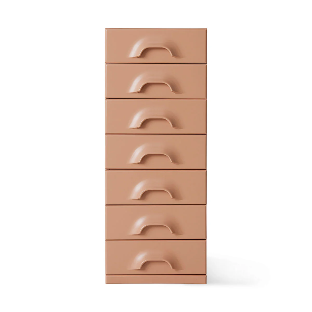Commode 7 Tiroirs - 45 x 40.5 x 113 cm - Blush