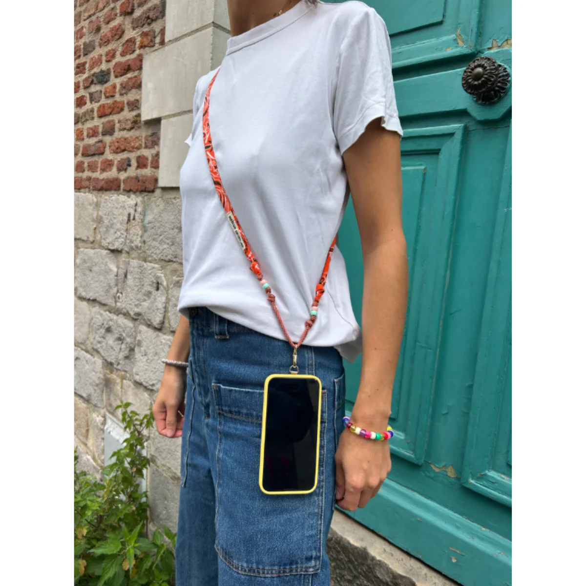 Cordon téléphone - Le Orange Vif - Image 6