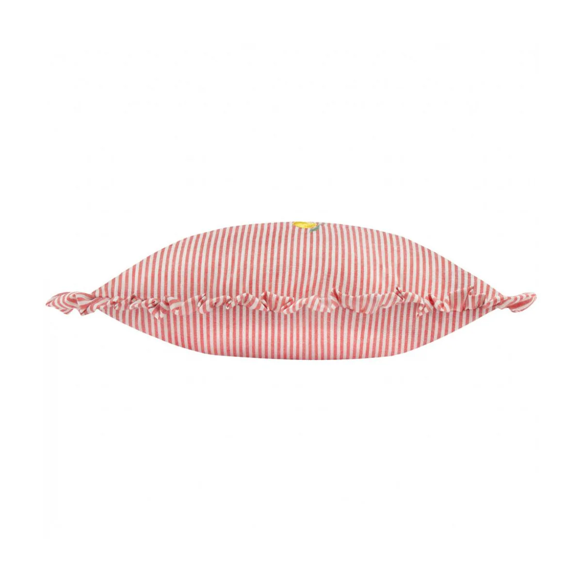 Coussin Les fruités brodé Citrons - 30 x 50 cm - Image 3