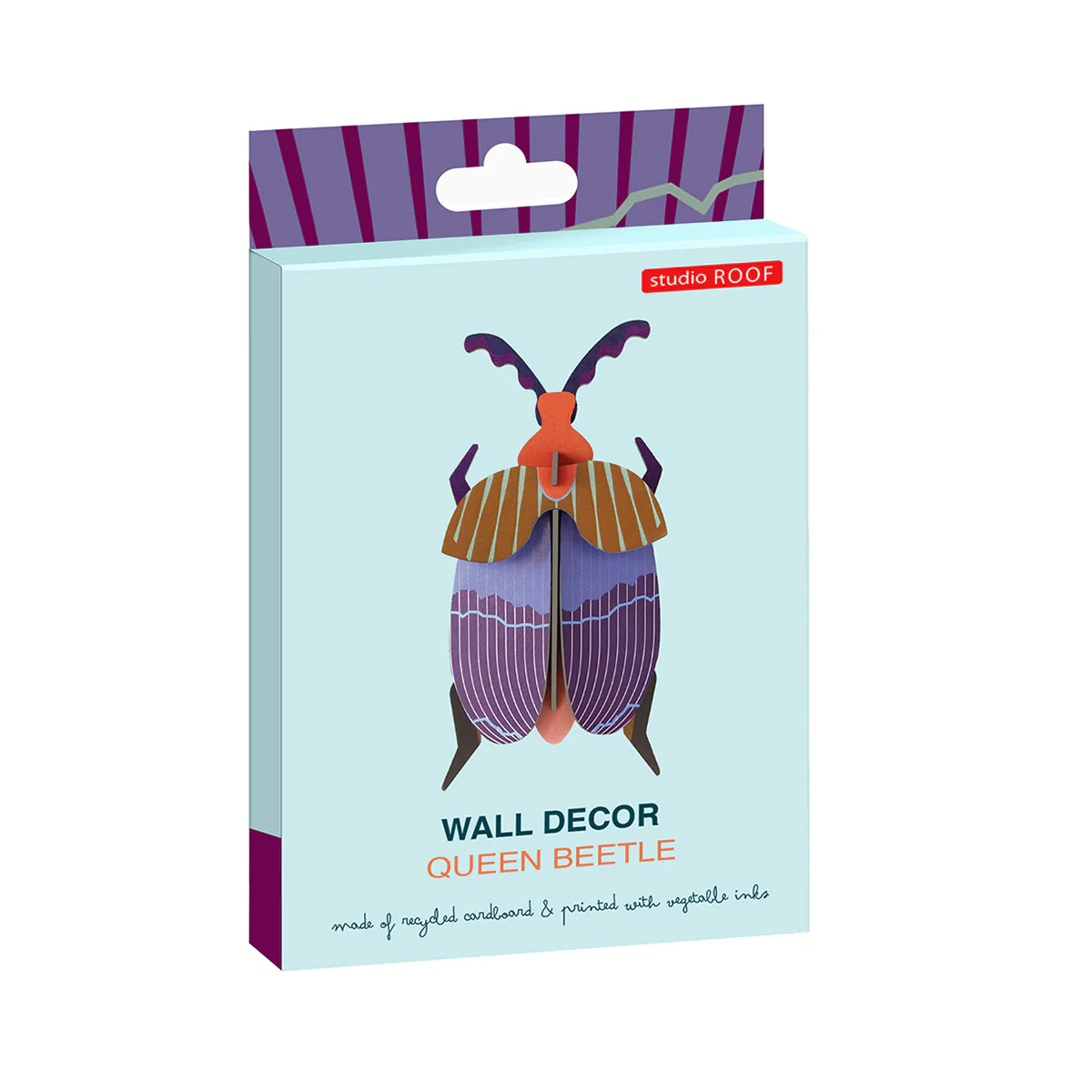 Décoration murale Coléoptère reine en carton recyclé - Image 2