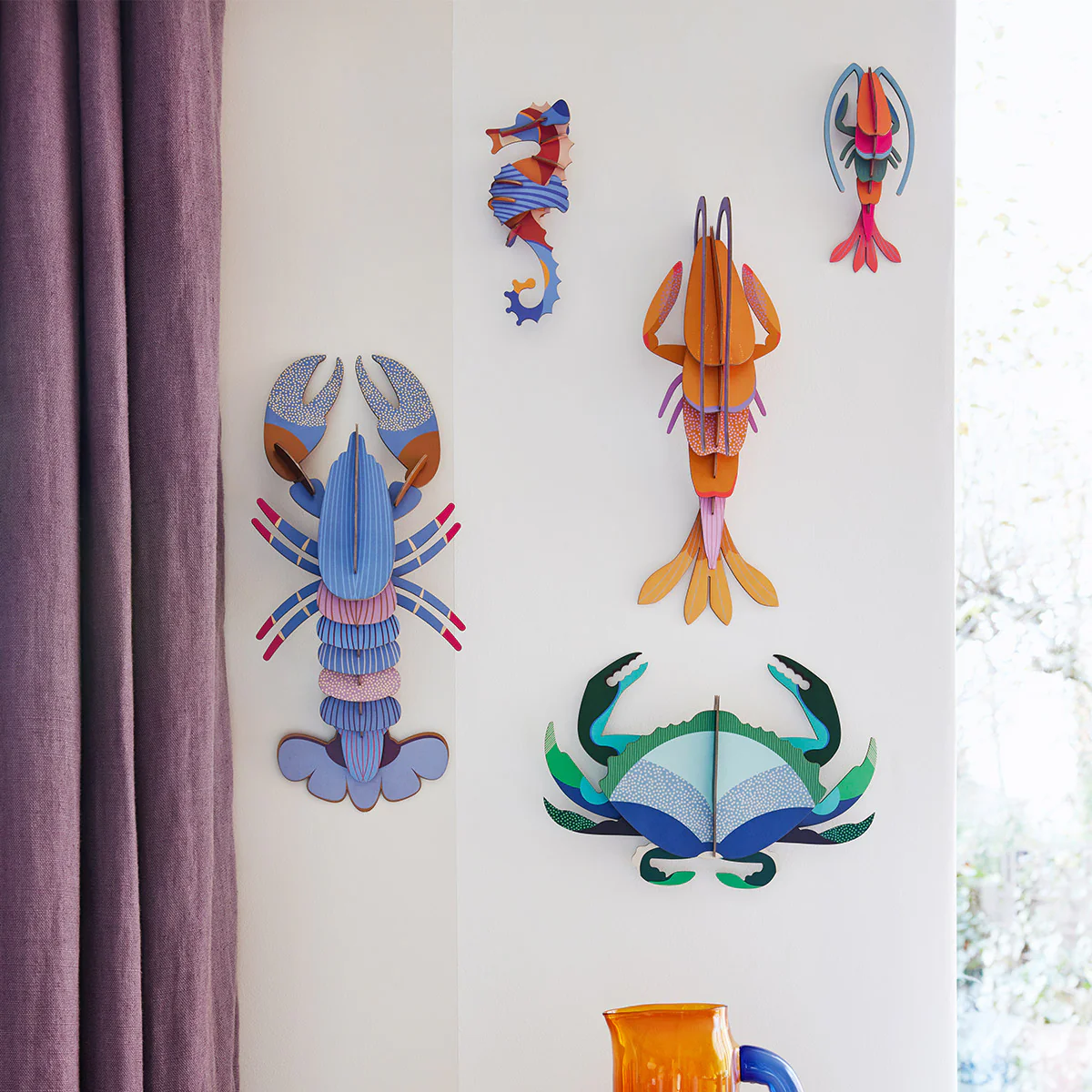 Décoration murale Crabe - Aigue-Marine - Image 4