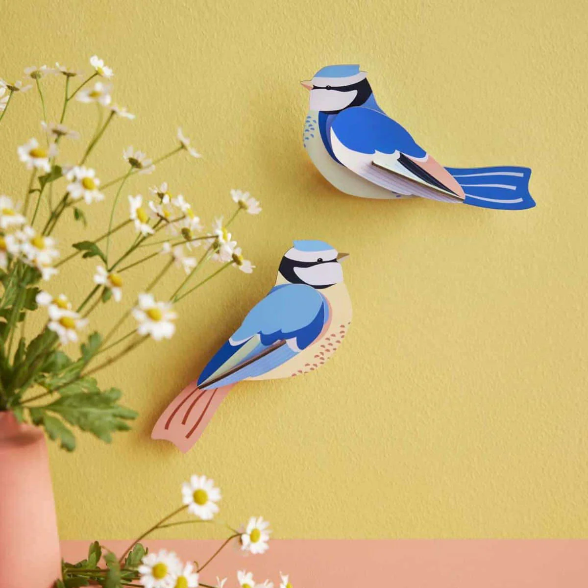 Décoration Murale Garden Birds Blue Tits - Image 2