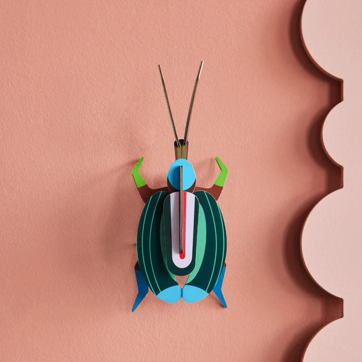 Décoration murale Green Fig Beetle - Image 2