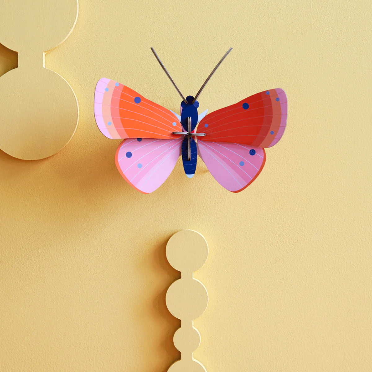 Décoration murale Papillon Speckled Copper en carton recyclé - Image 2