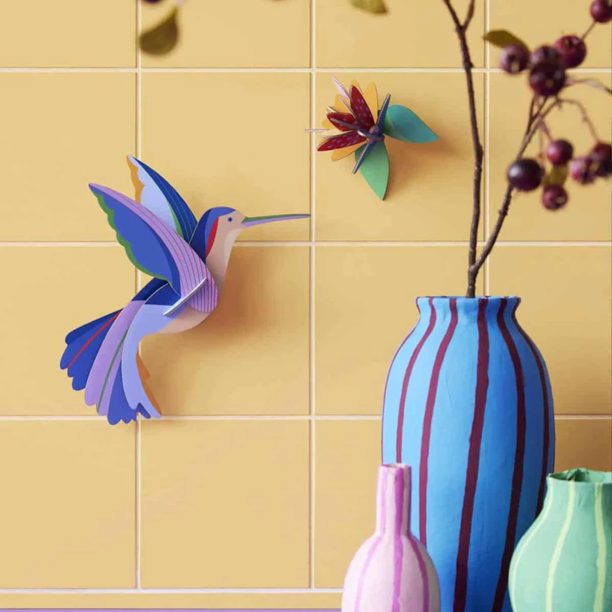 Décoration Murale Paradise Birds Hummingbird - Image 2