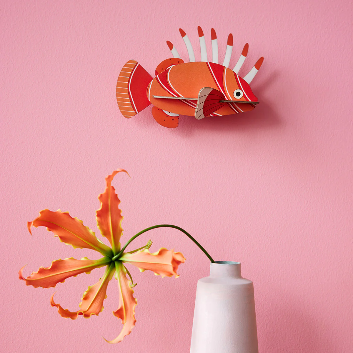 Décoration murale Poisson Lion - Image 2