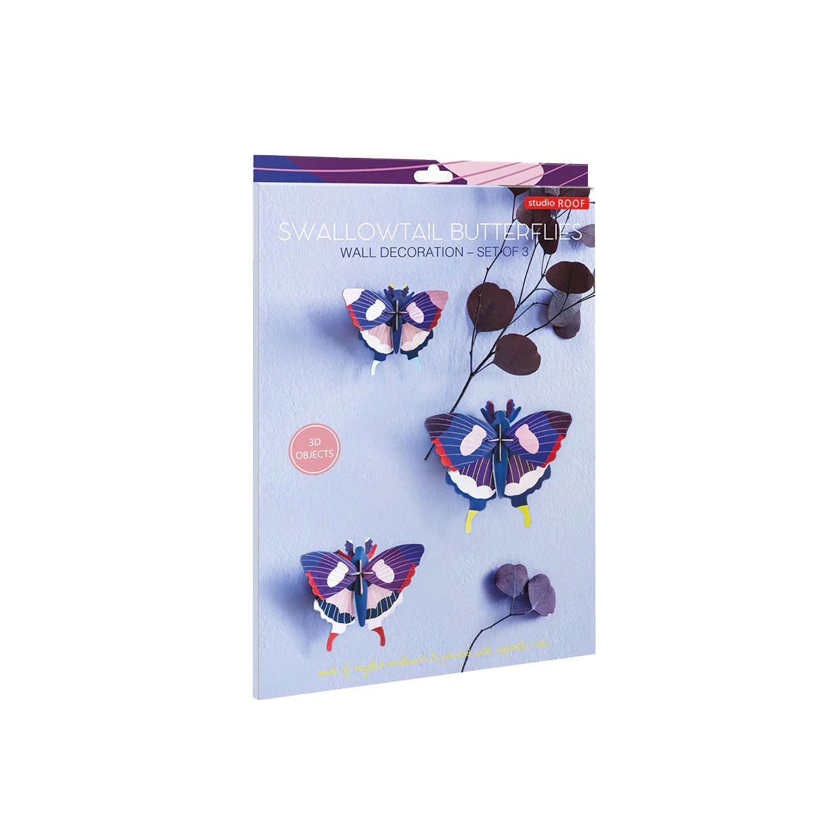 Décoration murale Swallowtail Butterflies - Lot de 3 - Image 4