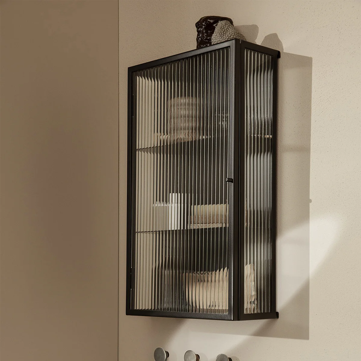 Etagère murale Haze - Métal - Noir - Image 3