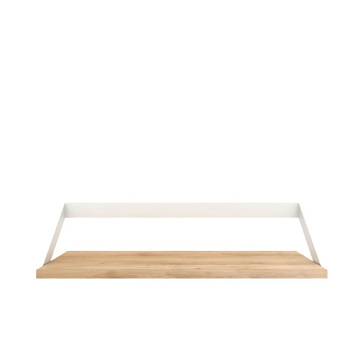 Étagère Ribbon en chêne et métal blanc - L 70 cm - Image 2
