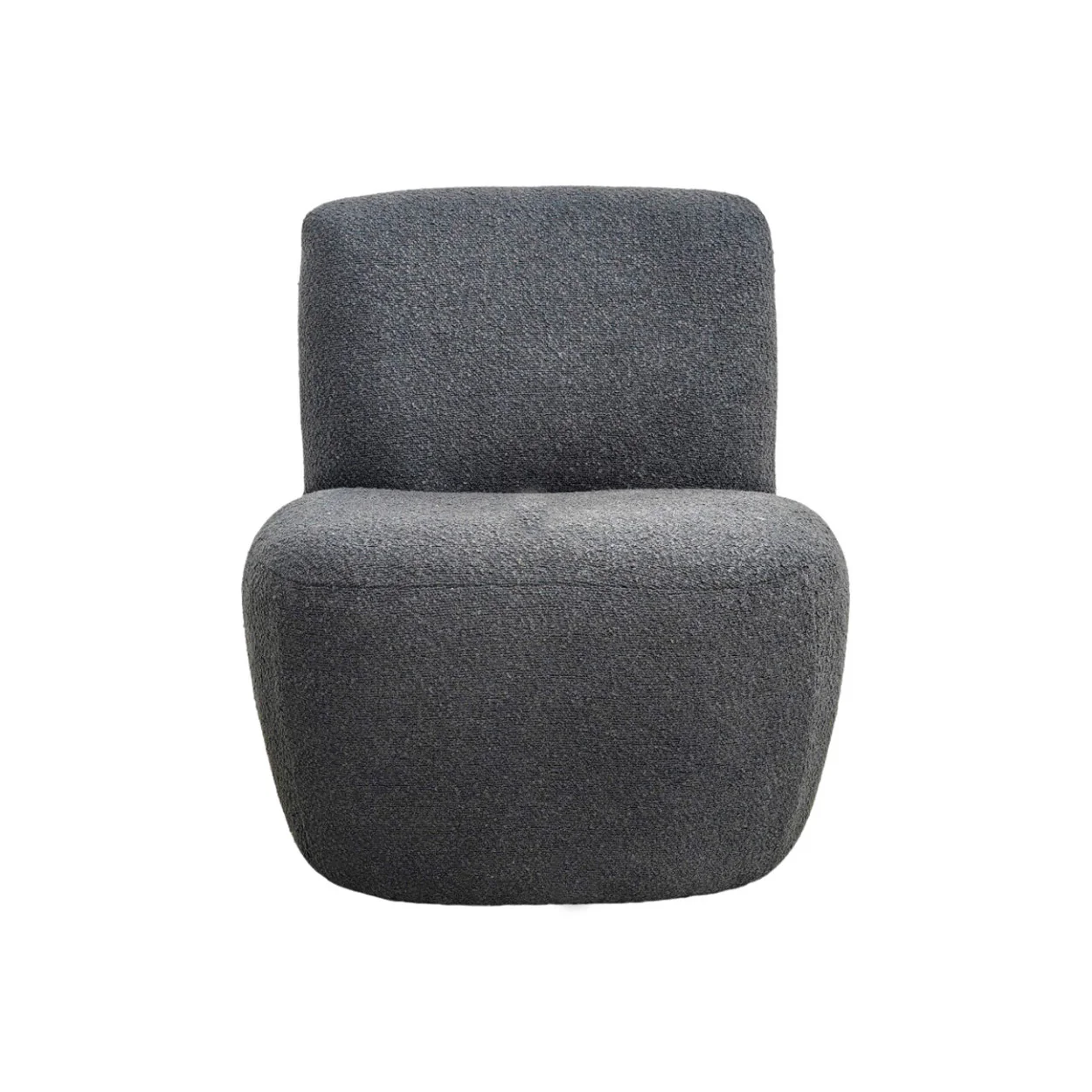 Fauteuil Belle Rive Bouclette - Carbone - Image 2